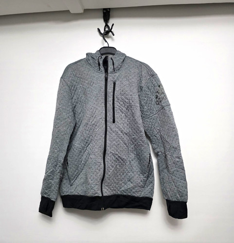 Adidas men full zip - full, hooded