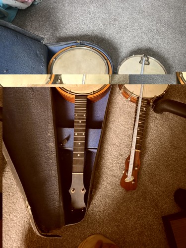 Ukulele banjo one in case - ukulele,