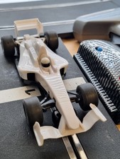 Scalextric White single seater race car
