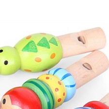 Wooden Whistle Cartoon Mini