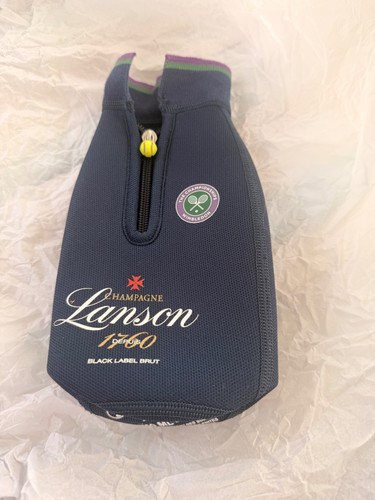 Lanson champagne bottle cover - champagne,