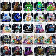 Kids Characters Fleece Blanket