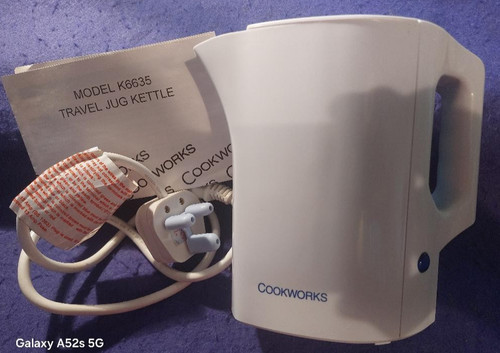 Vgc cookworks travel kettle - vgc,