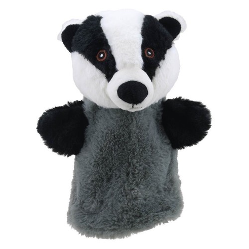Eco badger puppet badgers - eco, hand