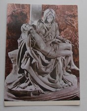 POSTCARD LA PIETA MICHELANGELO