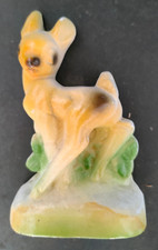 1950s vintage Plaster of Paris BAMBI FAWN 3.75 inches tall