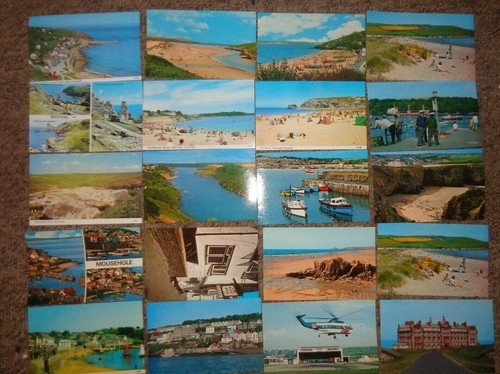 Unused cornwall postcards - x,