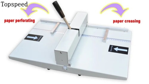 Manual paper creaser and - creaser,