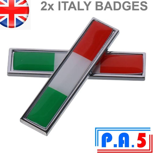 Italy flag wing badges - flag,
