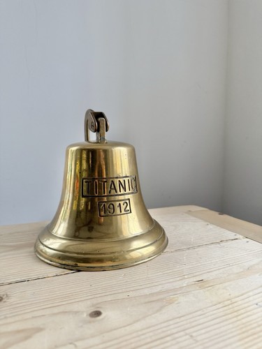 Vintage titanic brass ship - titanic,