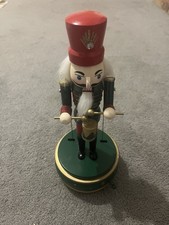 Musical Drumming Nutcracker Figure Solider Christmas Xmas Decorations Festive