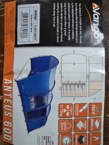 Vango anteus 600xl - vango,