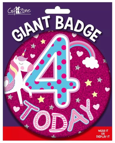 Large giant jumbo 4th birthday - giant,