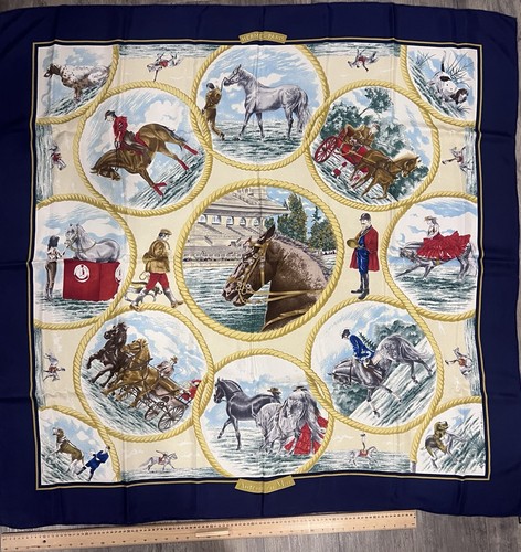Hermès vintage silk scarf - hermÈs,