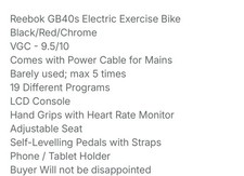 Reebok GB40s Electronic