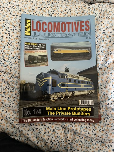 Modern locomotives illustrated - modern,