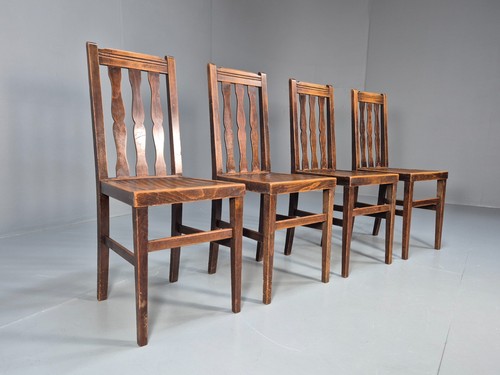 Vintage 1920s dining chairs - 1920s,
