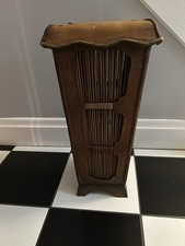 Vintage Unusual Wooden Stick/umbrella Stand. Great Design