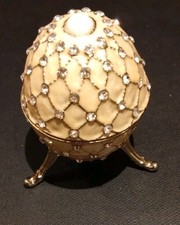Swarovski Golden Egg Jewellery Box Ornament