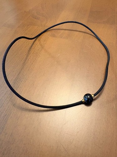 Phiten necklace black gold - phiten,
