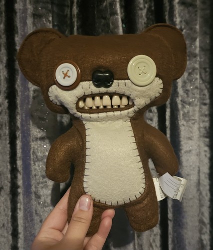 Teddy bear nightmare button - bear,