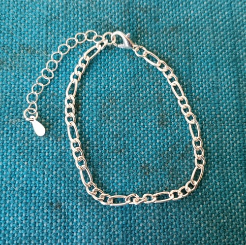 925 silver plated figaro - 925,