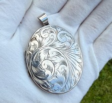 Large Vintage Locket Pendant