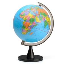 Toyrific World Globe for Kids, Educational Rotating World Children Map 20cm