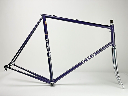 Cilo purple steel road bike - steel,