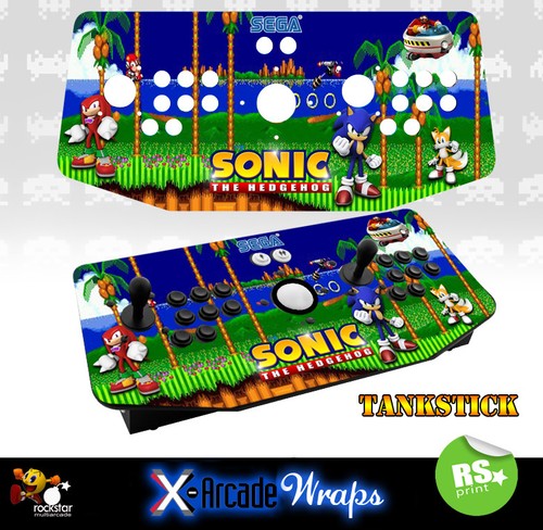 Sonic arcade artwork - x,