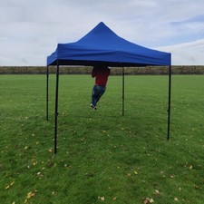 Hex 27 Kg 3mx3m Pop Up Gazebo Blue Heavy Duty Foldable Super High Quality TENTOL