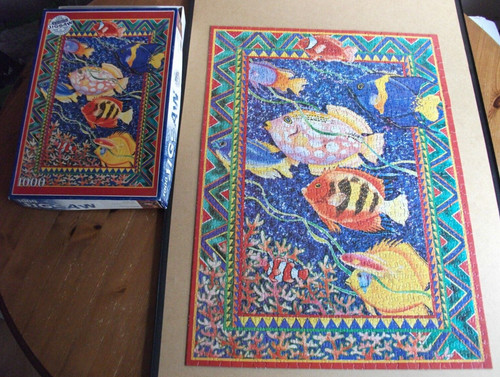 Exotic fish 1000 piece jigsaw - exotic,