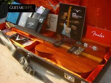 ♚AMAZING♚Fender CUSTOM SHOP Artisan P90 KOA TELECASTER♚Roasted AAAA♚EBONY♚6.8LB!