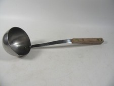 Vintage  Ladle Wooden Handle Cutlery Utensil Made in the Empire
