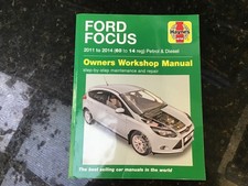 FORD FOCUS 2011 to 2014 Petrol & Diesel Models SERVICE REPAIR MANUAL By HAYNES