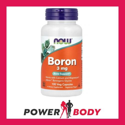 Now foods boron - 3mg, –