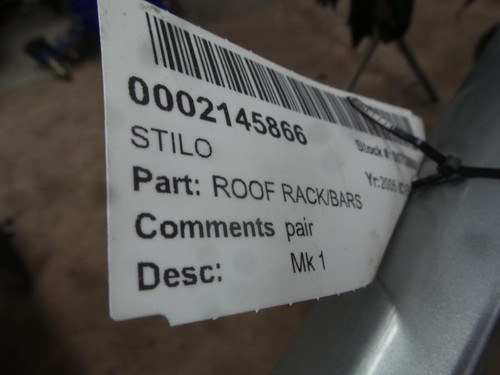 2005 fiat stilo estate roof - fiat,