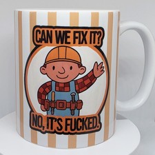Builder DIY Cartoon Funny Mug