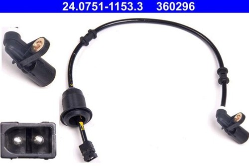 Wheel speed sensor ate - ate, fits