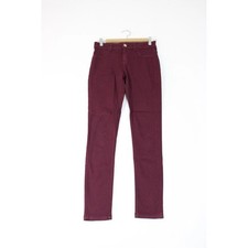 Burgundy Oasis Stretch Skinny