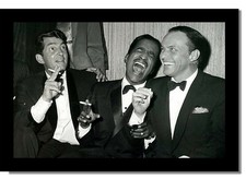 Poster Inspired By The Rat Pack Drama Film Picture Laughing Frank Sinatra Photo