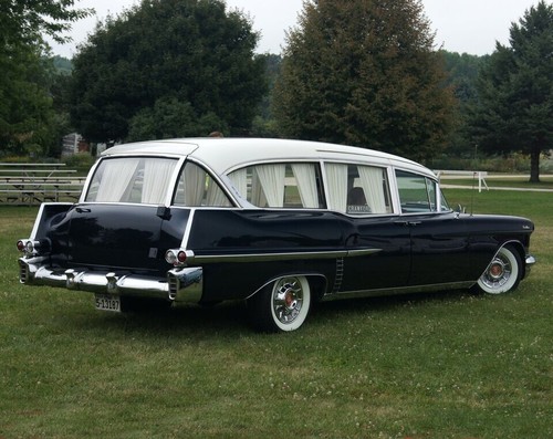 1957 cadillac superior coach - cadillac,