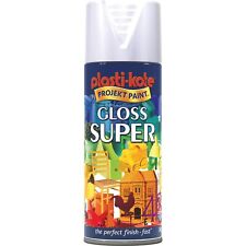 Plasti-kote RAL9010 400ml Super Gloss - White
