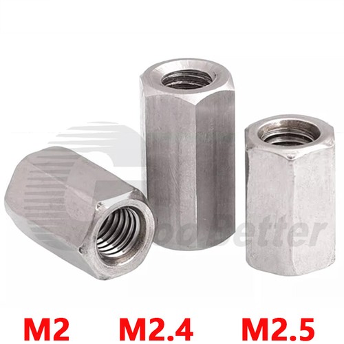 Hex connection nuts - m2, m2.5