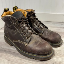 Dr Martens Air Wear Leather Boots w/ Bouncing Soles 11410 AW004 GC08H Size 12M