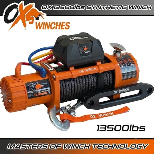 Electric winch 13500lb 12v - electric,