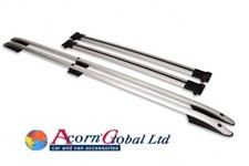 VW Transporter T5 2003-2019 SWB Aluminium Roof Rails and Cross Bars Set - Silver