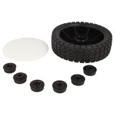 Lawnmower Wheel - Choose From 6" / 7" / 8" - Comes With Various Bushes