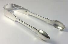 Victorian hallmarked Sterling Silver Sugar / Cocktail Tongs (15cm) – 1878  (55g)