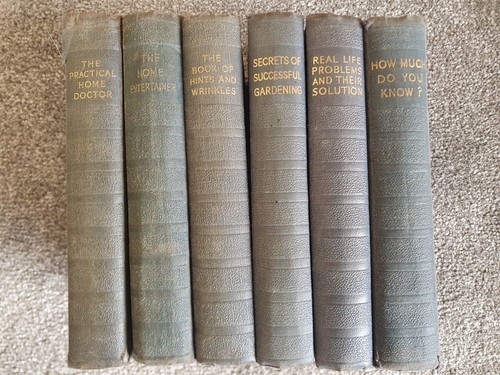 Vintage book volume set - 6,
